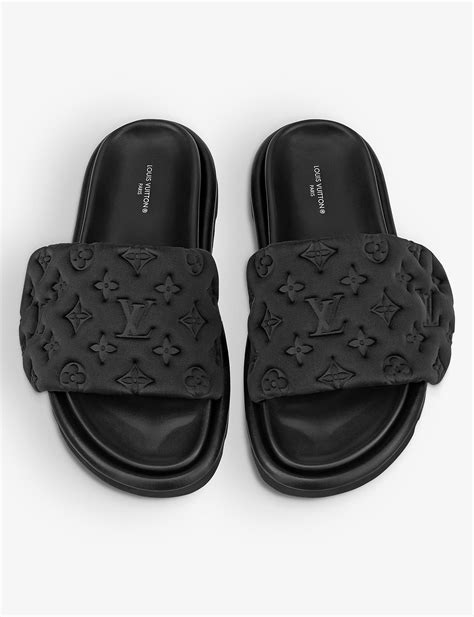 louis vuitton padded sliders|louis vuitton jean slide.